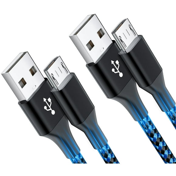Micro USB Cable for Fire Tablet HD 7 8 10 4th 5th 6th 7th Generation,E-Readers,Micro B Charger for Samsung Galaxy Phone Braided Fast Charging Cord 6ft