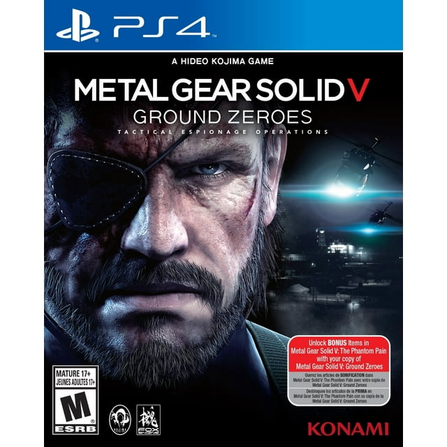 Metal Gear Solid V: Ground Zeroes - PlayStation 4 Konami GROUND ZEROES