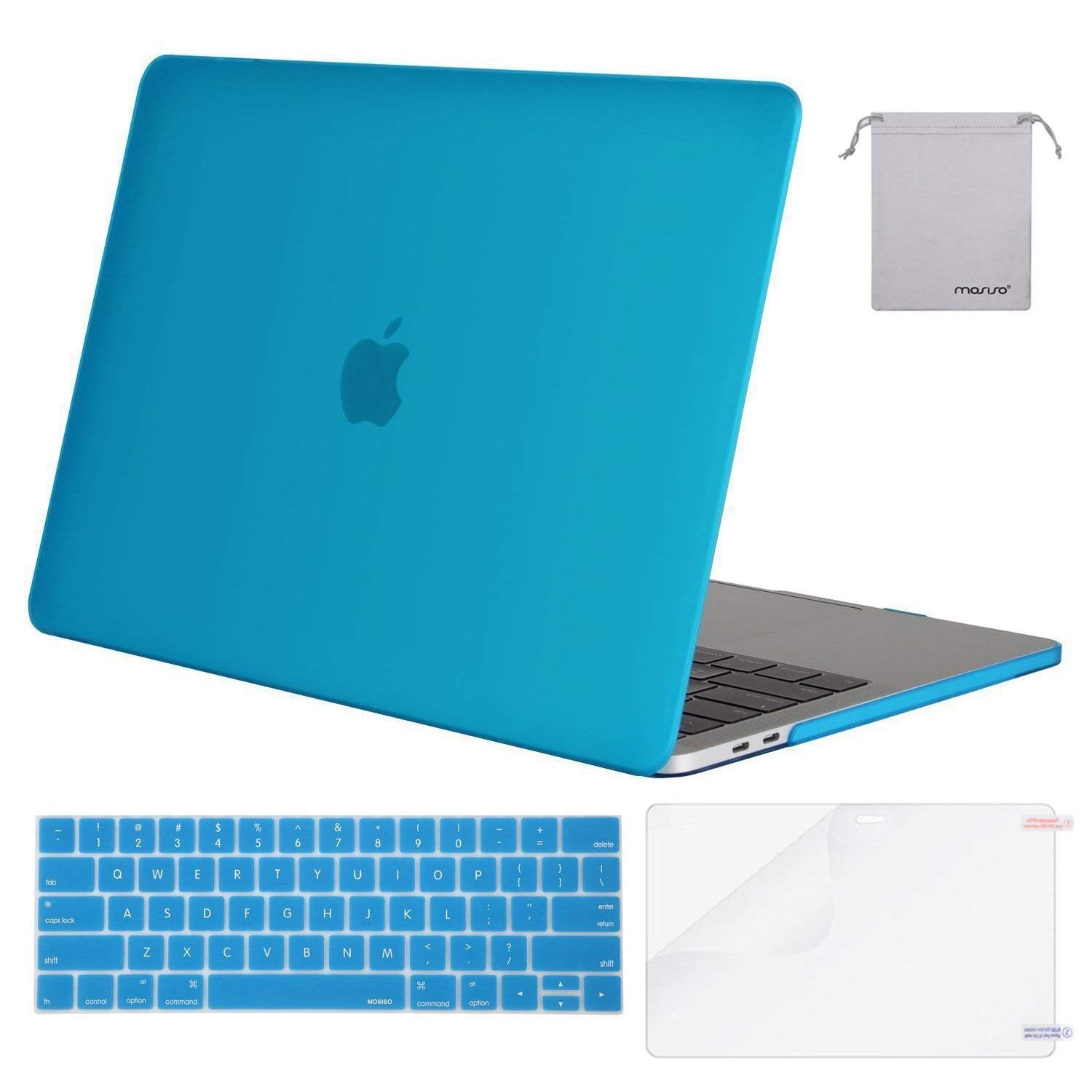 Plastic Hard Shell &Keyboard Cover &Screen Protector &Storage Bag Compatible with MacBook Pro 13 Wine Red MOSISO MacBook Pro 13 inch Case 2019 2018 2017 2016 Release A2159 A1989 A1706 A1708 