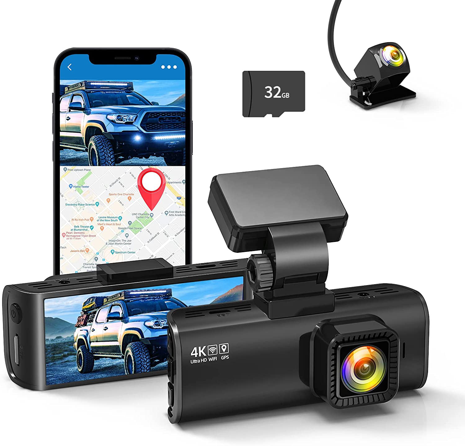 In Car Van 720p HD USB 12V Vehicle Dash Cam Camera Night Vision Recorder 8GB SD 