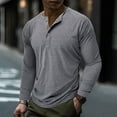 thumbnail image 2 of VJATTWR Men's All-Purpose Long Sleeve T-Shirt, Versatile Basic Top for Work, Weekend, and Layering S, 2 of 7