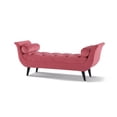 thumbnail image 3 of Alma Évasé Bras Entrée Banc Grenat Rose, 3 of 10