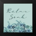 thumbnail image 2 of Allen, Kimberly 15x15 Black Modern Framed Museum Art Print Titled - Relax Soak 1, 2 of 5