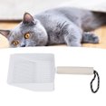 thumbnail image 1 of Trousse de Pelle à Litière pour Chat, Pelle à Excréments à Poignée Ergonomique avec Support et Brosse de Nettoyage pour Chat pour Usage Intérieur Extérieur, 1 of 7