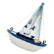 thumbnail image 5 of 1 modelo de velero de madera, mini velero, decoración náutica, adorno de mesa. Ancla del barco, 5 of 8