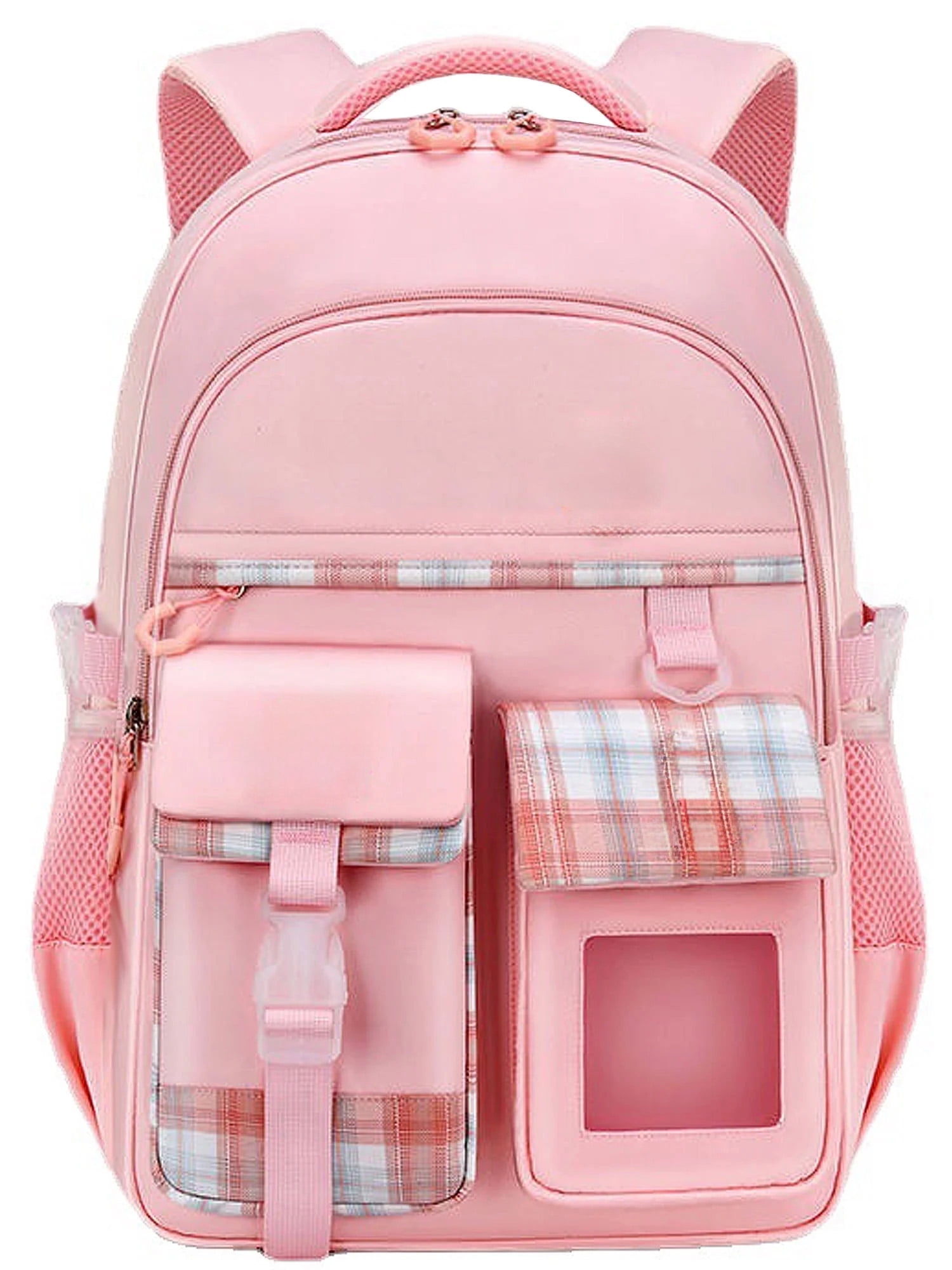 Girls pink school bag on sale