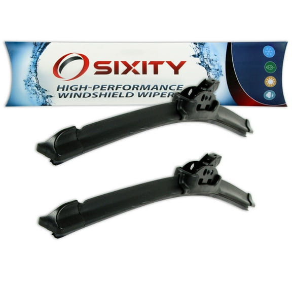 Sixity Auto XTS Frameless Front Windshield Wiper Blades compatible with Dodge Raider