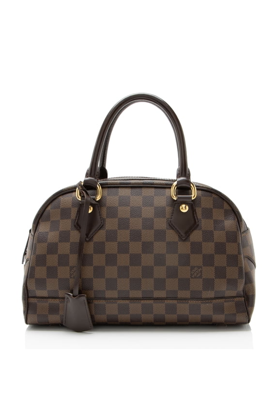 Pre-Owned Louis Vuitton Damier Ebene Duomo Satchel