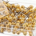 thumbnail image 3 of 200 Pcs Thumbtacks for Securing Photos Maps Decorative Items Home Use, 3 of 8