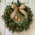 thumbnail image 4 of Christmas Gift Christmas Wreath 50-80cm Door Hanging Window Hotel Shopping Mall Front Desk Indoor, 4 of 4