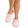 Elizabeth Arden Micromink Fur Slippers - Pink, Medium