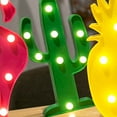 thumbnail image 2 of Pineapple Cactus Star Cloud Cartoon Led Night Light Children Baby Beside Lamp Home Decorstion, 2 of 7
