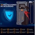thumbnail image 3 of Arrancador de bateria T-700S 20000mah portátil con compresor inflador 8000a Modelo Negro, 3 of 4