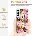 thumbnail image 4 of Grammy Dress Flower Pattern Case for Samsung Galaxy S22,Aesthetic Colourful Floral Plant Case for Men Women,Unique Soft TPU Bumper Case Cover, 4 of 5