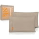 thumbnail image 1 of Fundas de Almohada Lisas Dreamlab, Hipoalergenica, Tamaño King Size, Color Arena, 2 Piezas, 1 of 6