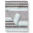 thumbnail image 1 of Manta Laguna Beach Textile Co, México, verde azulado, 178 x 122 cm, 1 of 6