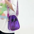 thumbnail image 5 of ibiyuan Halloween Pumpkin Clear Crossbody Purse, Transparent Novelty Ghost Purse Cute Spooky Season Shoulder Bag for Women, 5 of 7