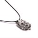 thumbnail image 2 of Collar con amuleto de lobo, correa para el hombro, plata de lobo, 2 of 5