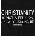 thumbnail image 2 of Christianity Is Not A Religion Hoodie Sweatshirt Women Men Brisco Brands S, 2 of 6