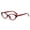 D, variant on Fashionable Cat Eye Small Frame Anti Blue Light Glasses For Men Women Ultralight Portable Transparent Lens Glasses Plain Spectacles