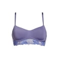 thumbnail image 2 of Calvin Klein Womens Lightly Lined Bralette,Bleached Denim,Medium, 2 of 4