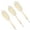 3-pack White, variant on Back Scrubber for Shower, Loofah Long Handle Bath Body Brush, Soft Mesh Sponge On a Stick for Shower Men Women Kids, Exfoliating Scrub Cleaning Brush