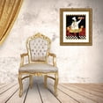 thumbnail image 3 of Charron, Veronique 26x32 Gold Ornate Wood Framed with Double Matting Museum Art Print Titled - Bon Appetit IV, 3 of 4