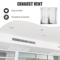 thumbnail image 3 of unbranded Cubierta De Ventilación Para Ventilador Extracto De Inoxidable Color Plata Para Uso En Hogar, 3 of 6