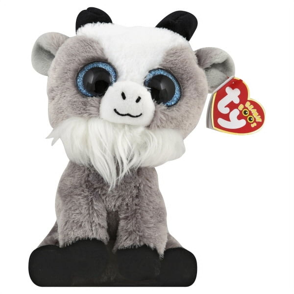 TY Beanie Boo’s Butter Kuh – Plüschtier, 15 Cm, Schwarz-weiß Mit Glitzeraugen – Süßes Sammlerstück Für Kinder