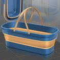 thumbnail image 1 of Car Wash Bucket with Handle Rectangular Multi-Use Household Cleaning Accessories, 1 of 9
