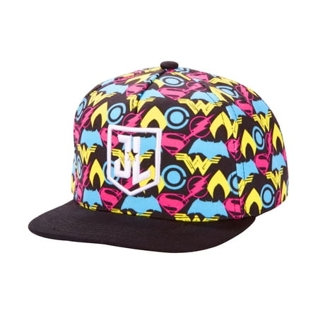 - Justice League Flat Visor Baseball Cap