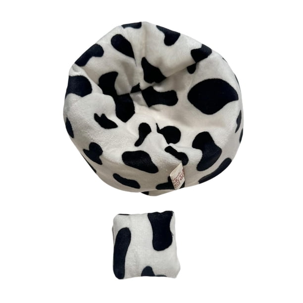 Sofá en miniatura con almohada, accesorios de simulación, adornos de juguete para dormitorio para muñeca de 17cm, regalos de cumpleaños, regalos de negro