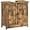 Rustic Brown, variant on COCOKUN Under Sink Bathroom Cabinet, Pedestal Sink Storage Cabinet with 2 Doors, Shelf and U-Shape, Coffee