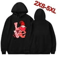 thumbnail image 3 of FUNIER Mens Christmas Hoodies Love Cotton Soft up to Size 5XL Sweatshirt, 3 of 4