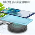 thumbnail image 5 of for Galaxy Note 10 Case, Soft Touch Silicone Case with Microfiber Lining Cushion Slim Shockproof Protective Cover 6.3 in for Samsung Galaxy Note 10, Light Blue, 5 of 15