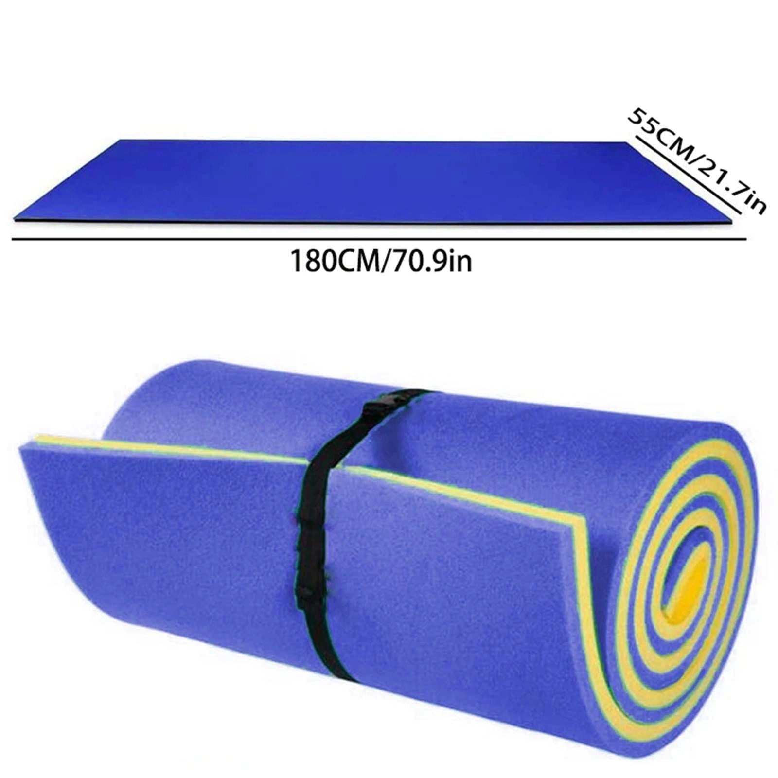 Water Float Mat Raft, Portable Comfortable Outside Non Inflatable Pad Lounge Mattress Lounger Float for Party ,Boating, River, Green