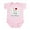 Petal Pink, variant on CafePress - I Love My Big Brother Infant Bodysuit - Baby Light Bodysuit, Size Newborn - 24 Months