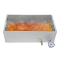thumbnail image 2 of Stainless Steel Maple Syrup Evaporator Pan W/ Valve and Thermometer Boiling Pan, 2 of 18