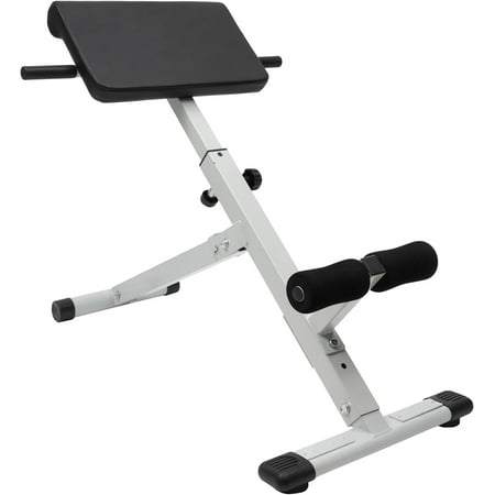 Hyperextension Bench, Adjustable Roman Chair, Multi-function Bench Back Extension Ab Chair, Up to 330 lbs Weight Capacity for Home Gym Men Women Exercise
