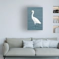 thumbnail image 2 of Trademark Fine Art Michael Willett  Wading Egret II Canvas Wall Art, 2 of 4