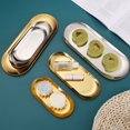 thumbnail image 6 of Nordic Style Oval Shape Dessert Trays (3Pcs/Set) - Different Sizes, Bathroom Vanity, Soap Dispensers, Kitchen Sink, Jewelry Tray, 6 of 7