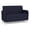 Navy, variant on Siena Lounge Lobby Reception Waiting Loveseat / Brushed Steel Legs / Navy Blue