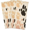 thumbnail image 2 of GZHJMY Colorful Dog Paws Kitchen Towels 18x28inch Ultra Soft Absorbent Quick Drying Kitchen Dish Towels Washable Cleaning Cloths Hand Towels Tea and Bar Towels, 4 Pack, 2 of 7