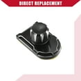 thumbnail image 4 of 1 Set Tornillo de asiento trasero de motocicleta con tapa de perilla para Harley Davidson Softail Dyna 1/4"-20 Negro, 4 of 7