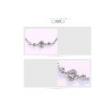 thumbnail image 4 of Pulsera De Plata Elegante S925 Con Cristal Morado Para Mujer Xtellar plateado, 4 of 4