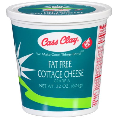 CassClay Fat Free Cottage Cheese, 22 oz