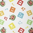 thumbnail image 5 of NoJo CoComelon "Learning is Fun" 2-Piece Toddler Bed Fitted Sheet and Pillow Case Set, Unisex, 5 of 6