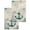 Turquoise, variant on Teal Jellyfish Coastal Kitchen Dish Towels for Drying Dishes Set of 2, Vintage Summer Beach Nautical Waffle Weave Microfiber Hand Tea Bathroom Towels Quick Dry & Absorbent Towel 15.7x23.6