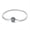 Bow Box Bracelet, variant on European 925 Sterling Silver Snake Bracelet Flowers Clasp Chain for Charms Women Jewelry