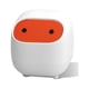 thumbnail image 1 of Wosthever Cubo de basura de , adorable cubo de basura con tapa, cubo de basura de plástico PP antideslizante, contenedor de basura para Hotel, Almacenamiento y organización del hogar Blanco, 1 of 6